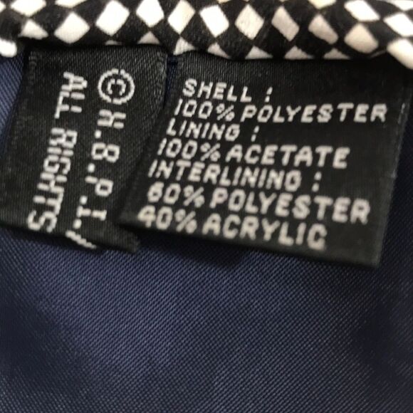 Current Events Checkered Flintstones Tie Black - Picture 7 of 8